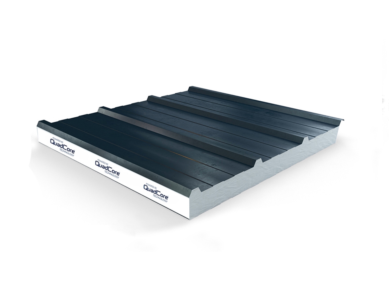 Kingspan trapezium Quadcore sandwichpaneel dak